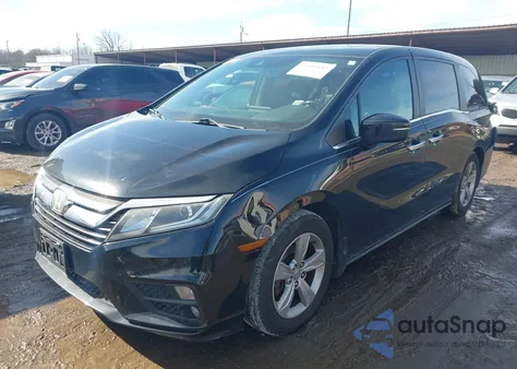 2019 Honda Odyssey Ex-L from USA, damaged, VIN 5FNRL6H70KB009966